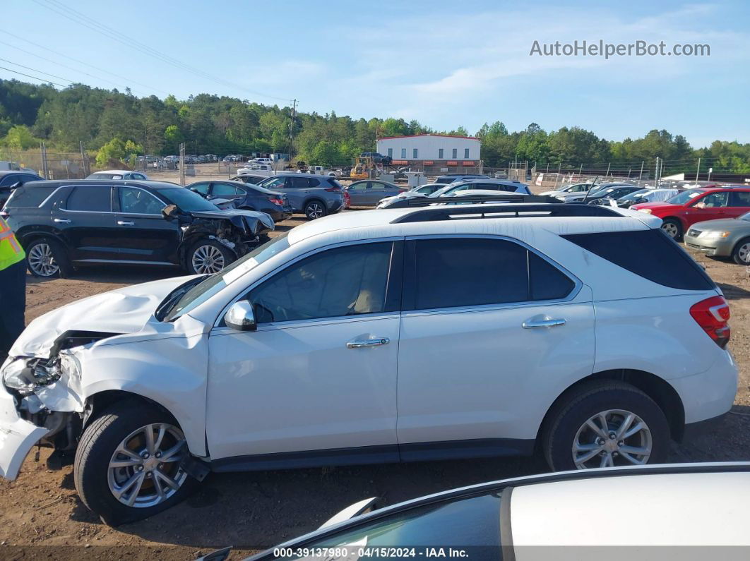 2016 Chevrolet Equinox Lt White vin: 2GNALCEK2G1179901