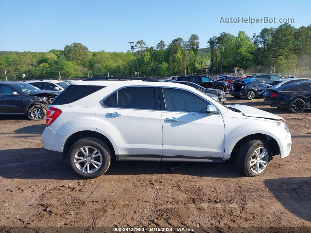 2016 Chevrolet Equinox Lt White vin: 2GNALCEK2G1179901