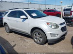 2016 Chevrolet Equinox Lt White vin: 2GNALCEK2G1181521