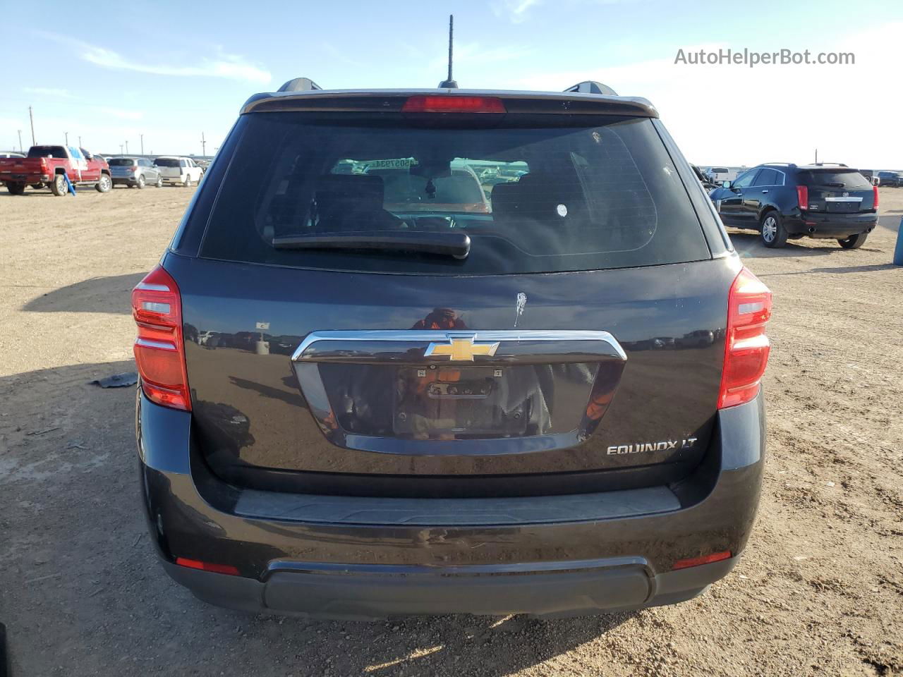 2016 Chevrolet Equinox Lt Gray vin: 2GNALCEK2G6188648