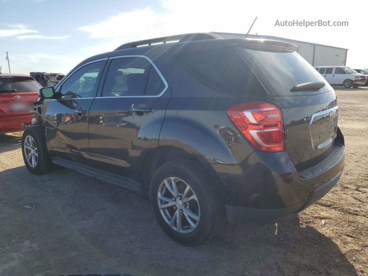 2016 Chevrolet Equinox Lt Gray vin: 2GNALCEK2G6188648