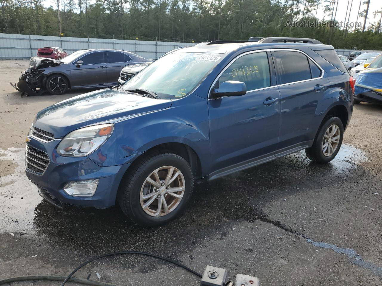 2016 Chevrolet Equinox Lt Blue vin: 2GNALCEK2G6239503