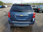 2016 Chevrolet Equinox Lt Синий vin: 2GNALCEK2G6239503