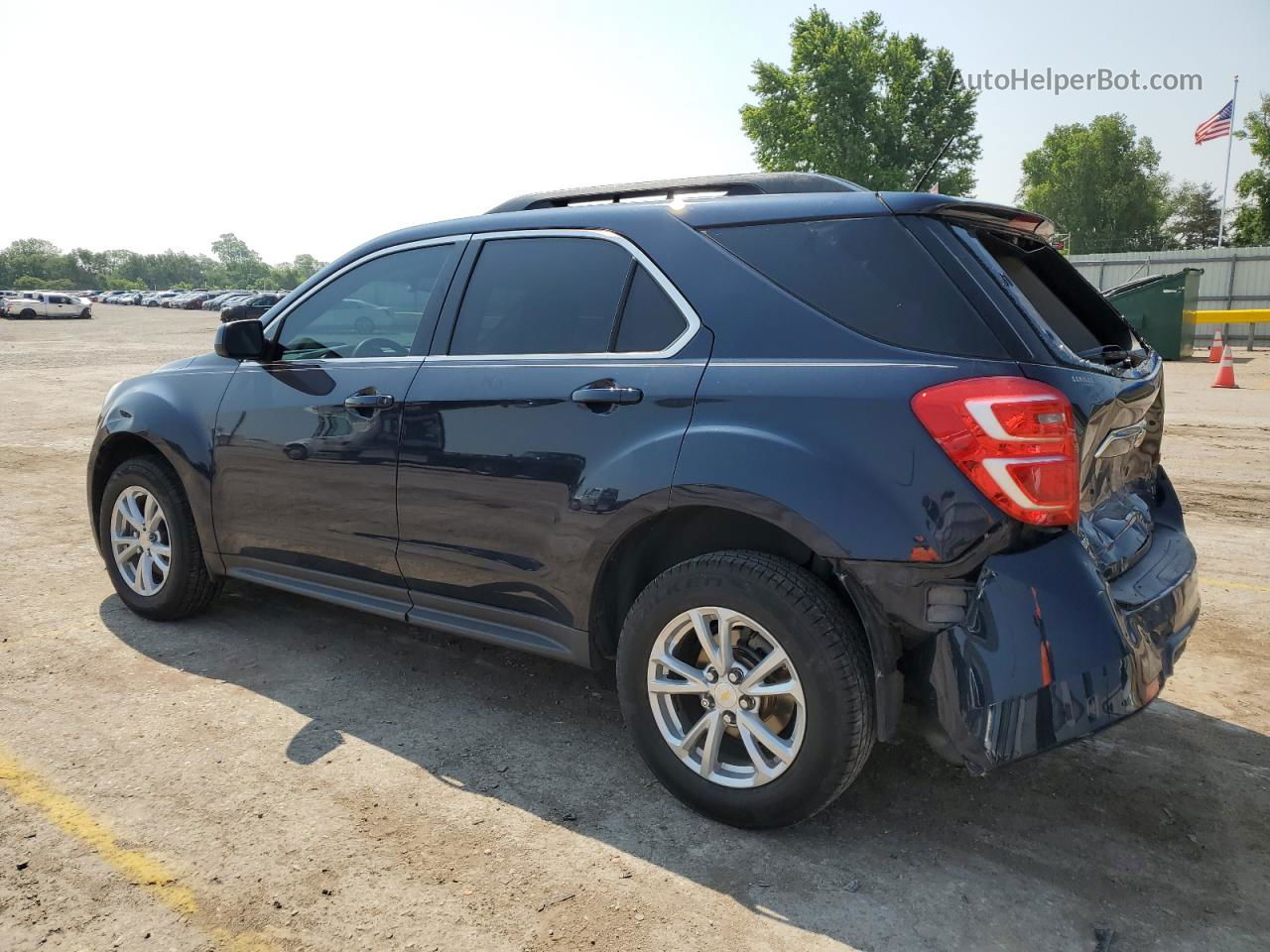 2017 Chevrolet Equinox Lt Blue vin: 2GNALCEK2H1517041