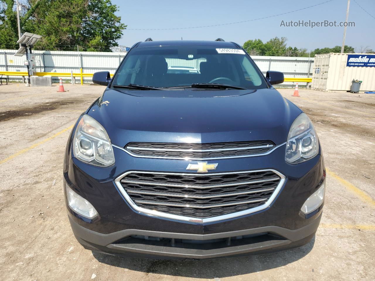 2017 Chevrolet Equinox Lt Blue vin: 2GNALCEK2H1517041