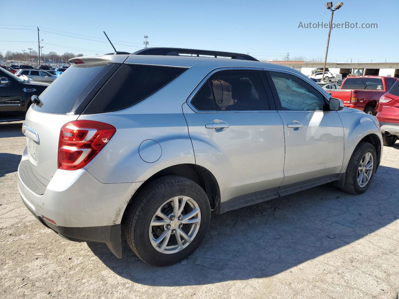 2017 Chevrolet Equinox Lt Silver vin: 2GNALCEK2H1527066