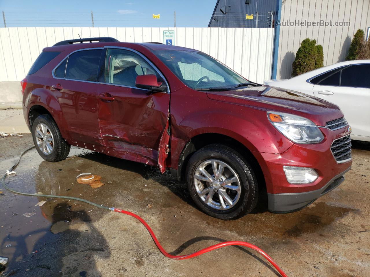 2017 Chevrolet Equinox Lt Burgundy vin: 2GNALCEK2H1579779