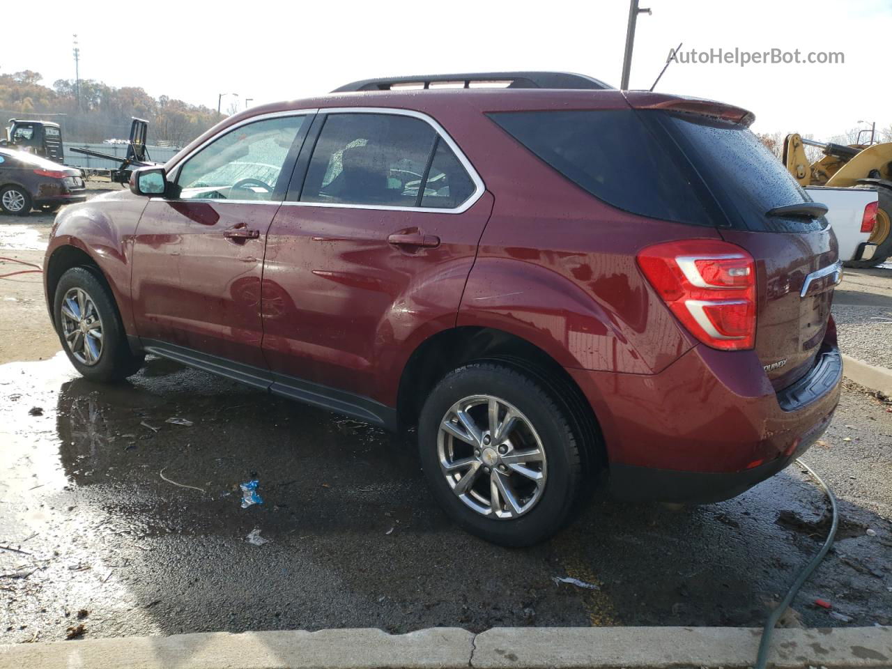 2017 Chevrolet Equinox Lt Burgundy vin: 2GNALCEK2H1579779