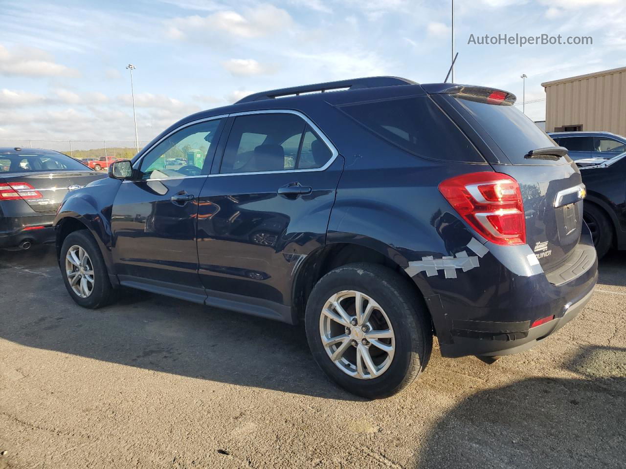 2017 Chevrolet Equinox Lt Blue vin: 2GNALCEK2H1592841