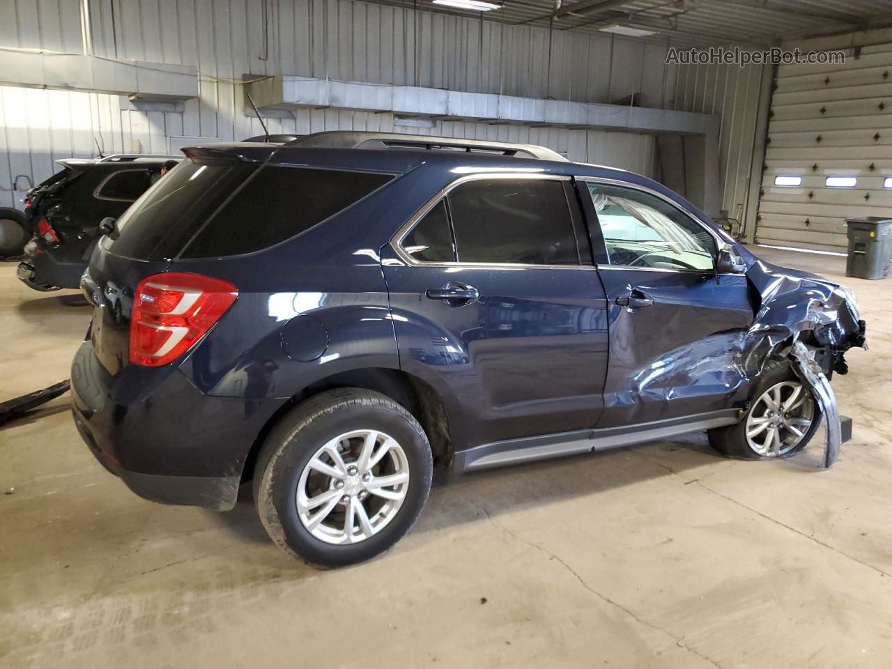 2017 Chevrolet Equinox Lt Blue vin: 2GNALCEK2H1605085