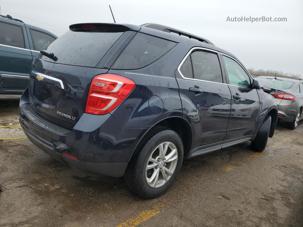 2017 Chevrolet Equinox Lt Blue vin: 2GNALCEK2H1616765