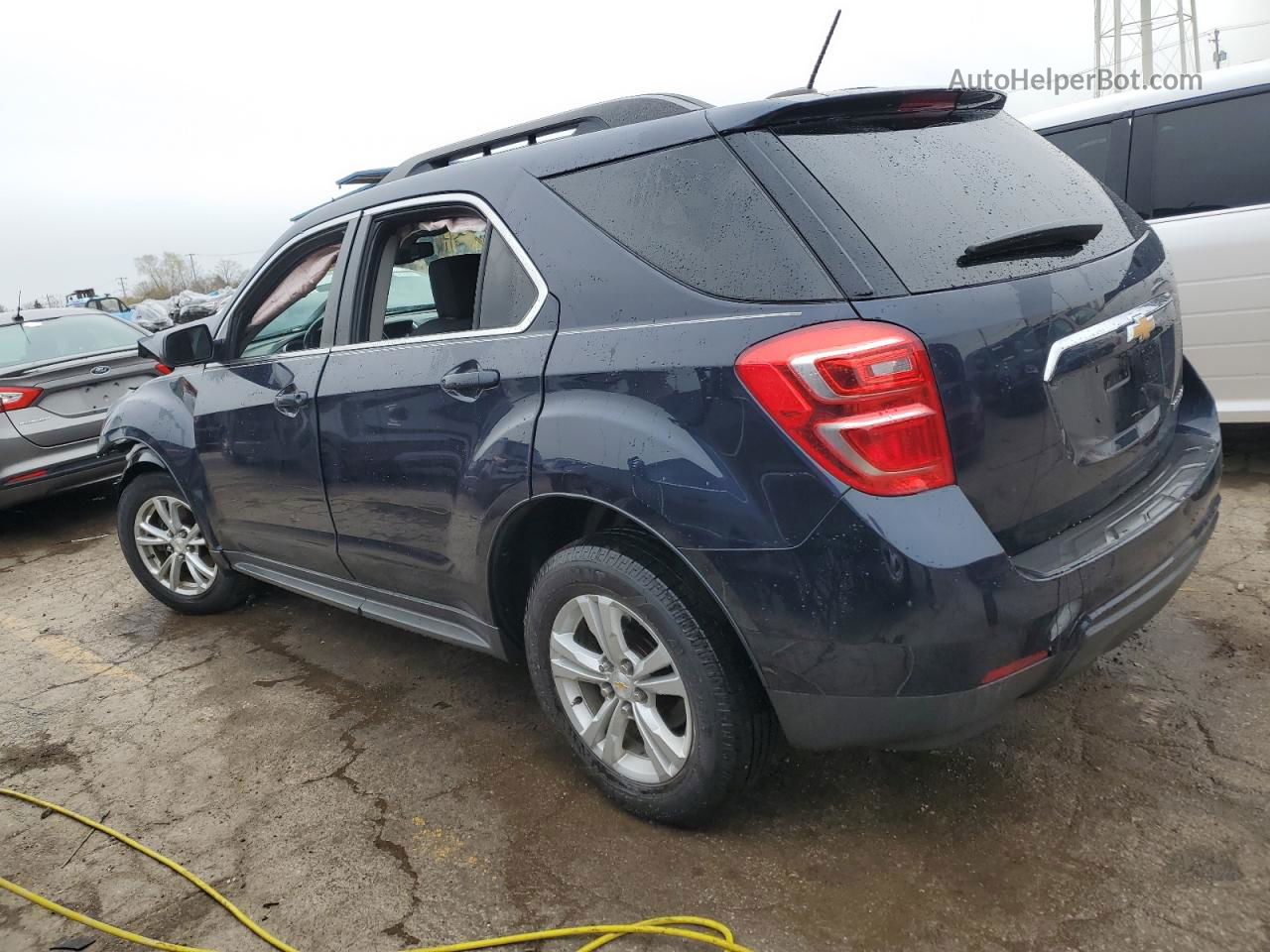 2017 Chevrolet Equinox Lt Синий vin: 2GNALCEK2H1616765