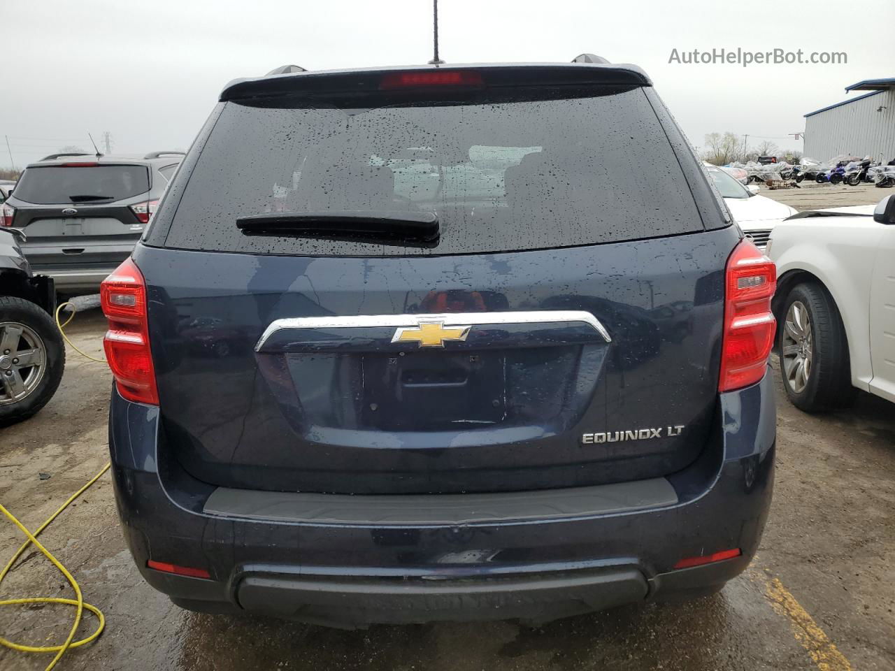 2017 Chevrolet Equinox Lt Синий vin: 2GNALCEK2H1616765