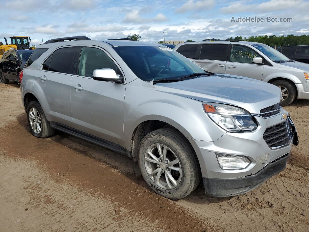 2017 Chevrolet Equinox Lt Silver vin: 2GNALCEK2H6269120