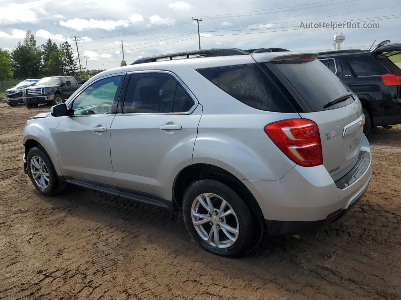 2017 Chevrolet Equinox Lt Silver vin: 2GNALCEK2H6269120