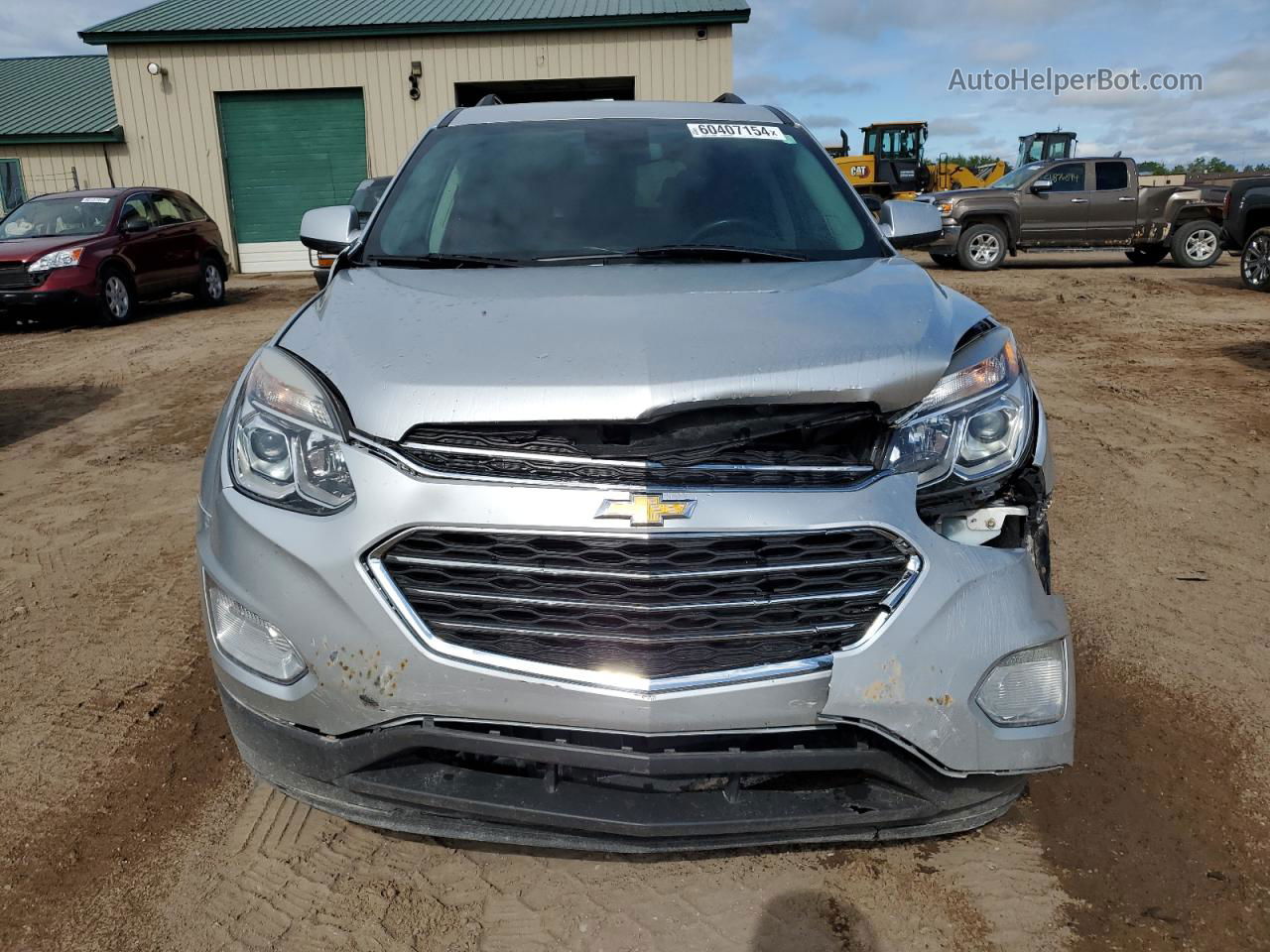 2017 Chevrolet Equinox Lt Silver vin: 2GNALCEK2H6269120