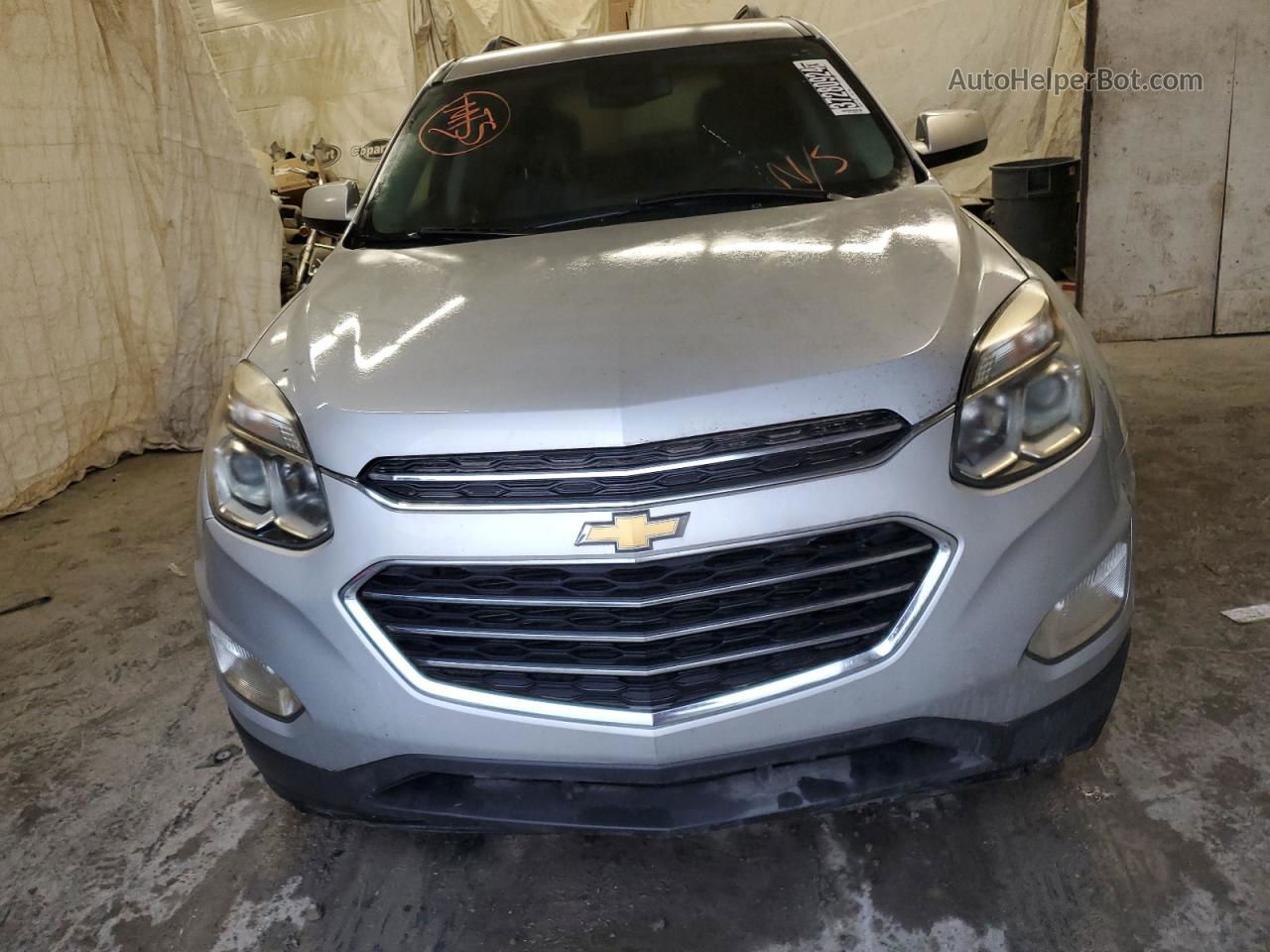 2017 Chevrolet Equinox Lt Silver vin: 2GNALCEK2H6295734