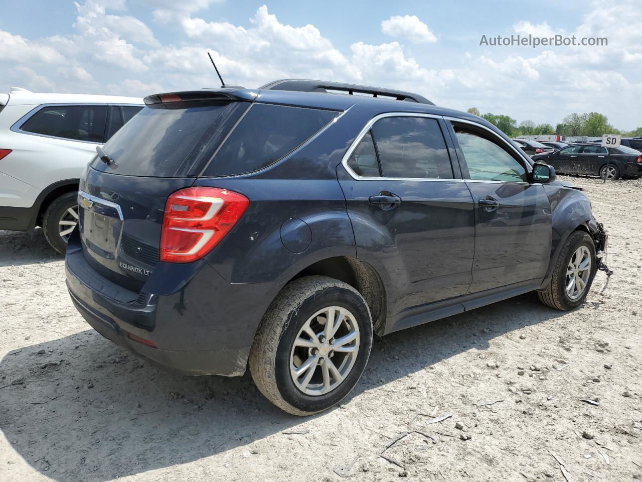 2016 Chevrolet Equinox Lt Blue vin: 2GNALCEK3G1118427