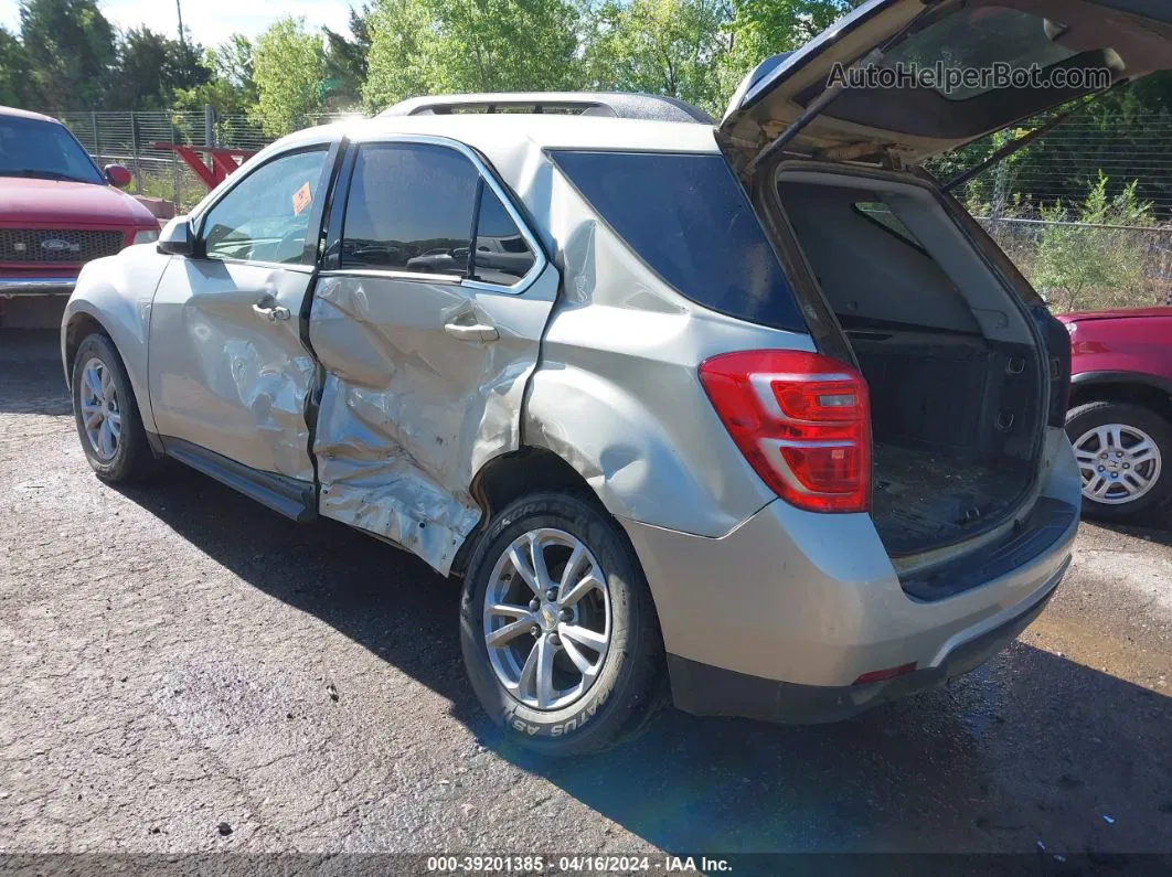 2016 Chevrolet Equinox Lt Silver vin: 2GNALCEK3G1129542