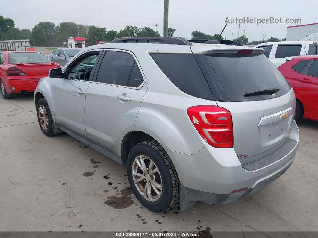 2016 Chevrolet Equinox Lt Silver vin: 2GNALCEK3G1159477