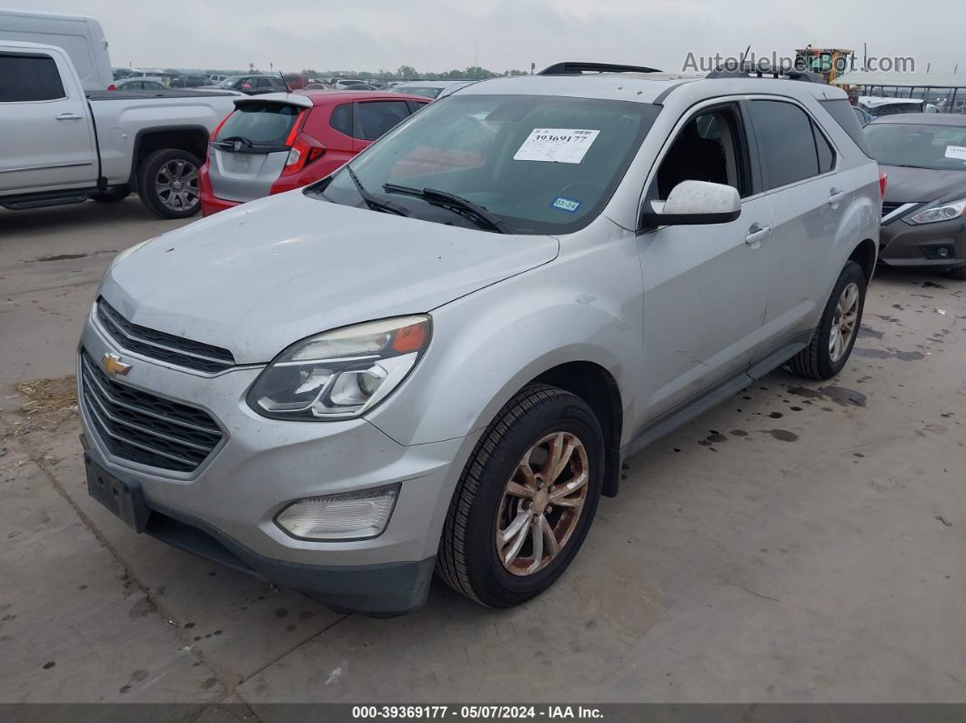 2016 Chevrolet Equinox Lt Silver vin: 2GNALCEK3G1159477