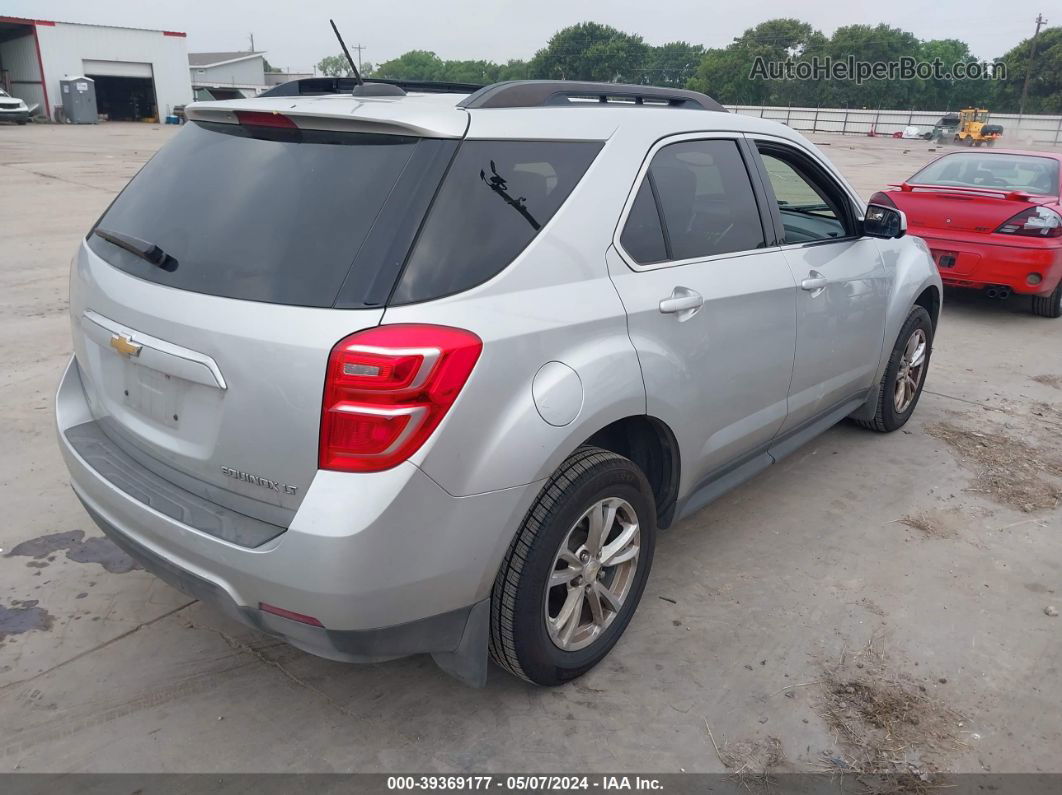 2016 Chevrolet Equinox Lt Silver vin: 2GNALCEK3G1159477