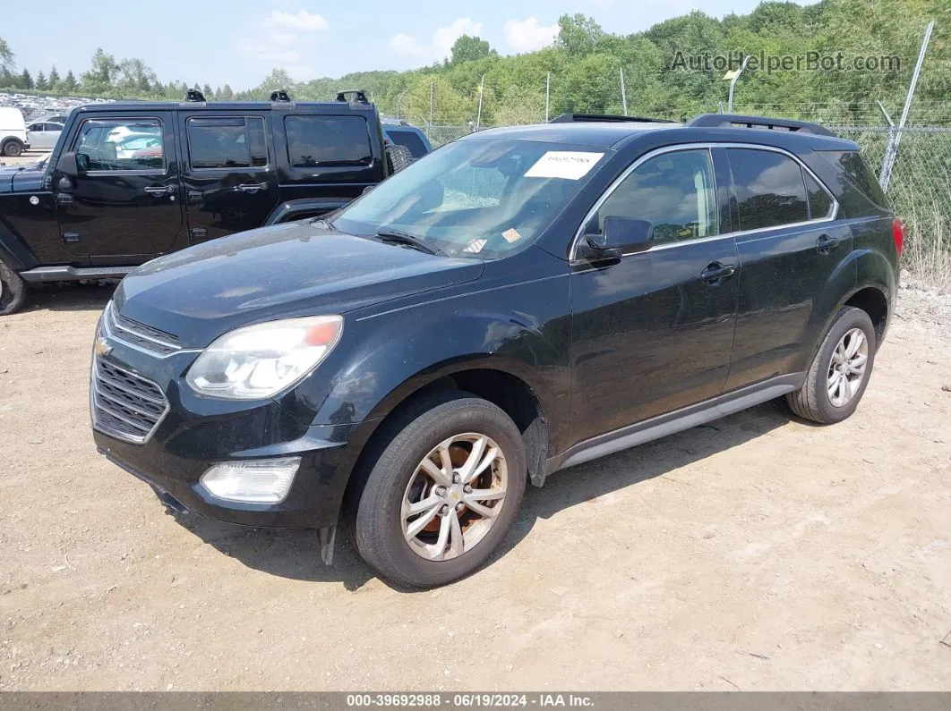 2016 Chevrolet Equinox Lt Black vin: 2GNALCEK3G1169362