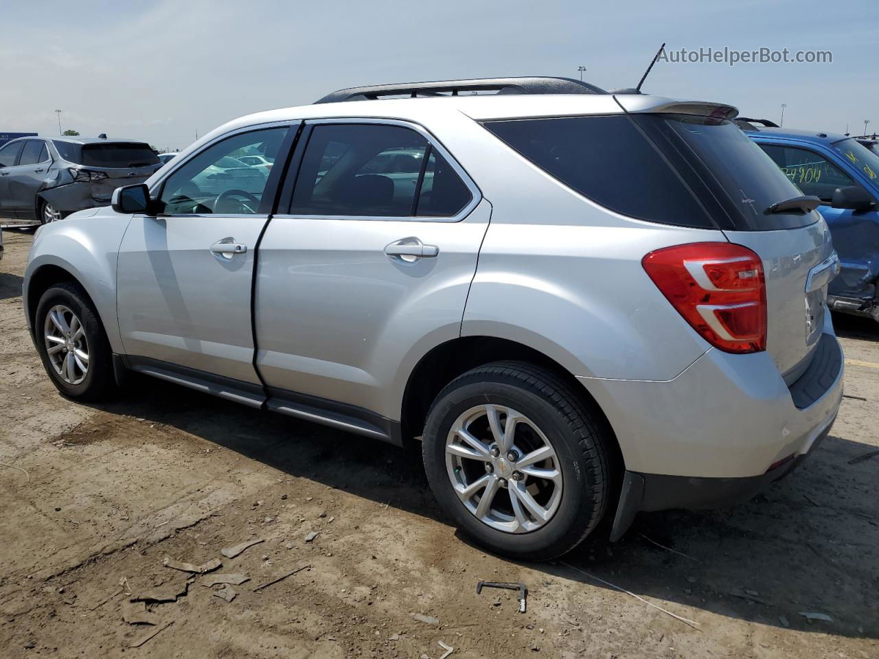 2016 Chevrolet Equinox Lt Silver vin: 2GNALCEK3G1169667