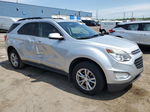 2016 Chevrolet Equinox Lt Silver vin: 2GNALCEK3G1169667