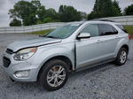 2016 Chevrolet Equinox Lt Silver vin: 2GNALCEK3G6105034