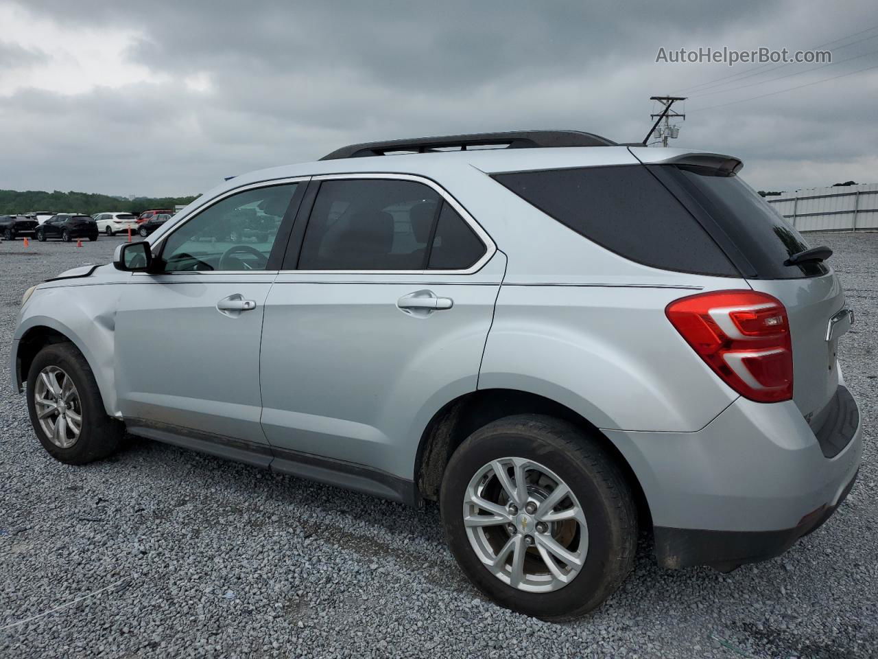 2016 Chevrolet Equinox Lt Серебряный vin: 2GNALCEK3G6105034