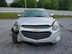 2016 Chevrolet Equinox Lt Silver vin: 2GNALCEK3G6105034