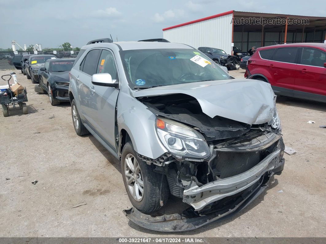 2016 Chevrolet Equinox Lt Silver vin: 2GNALCEK3G6105308