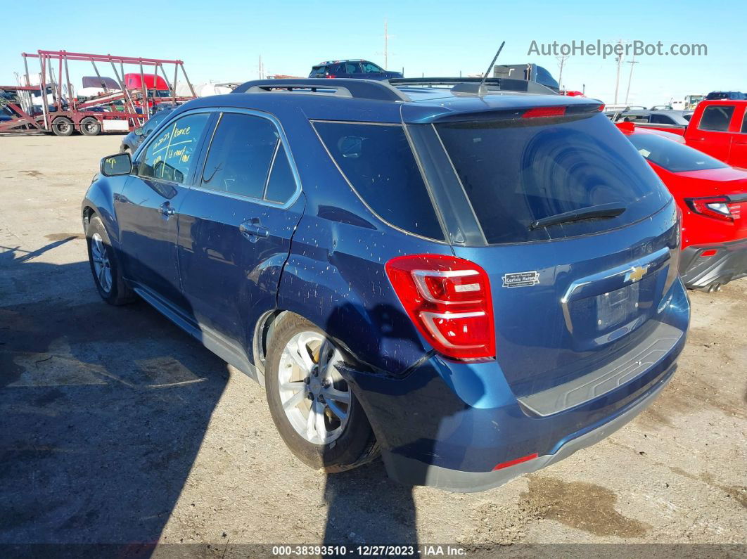 2016 Chevrolet Equinox Lt Blue vin: 2GNALCEK3G6290783