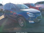 2016 Chevrolet Equinox Lt Синий vin: 2GNALCEK3G6290783