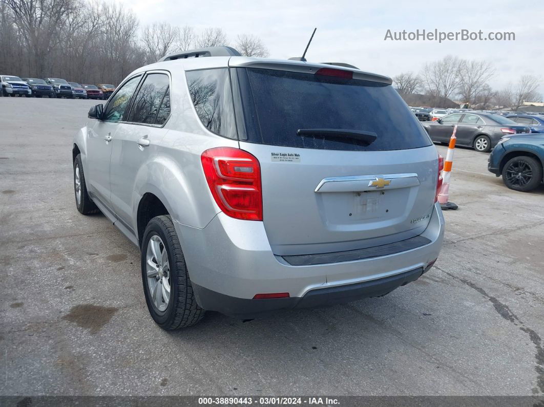 2016 Chevrolet Equinox Lt Silver vin: 2GNALCEK3G6348102