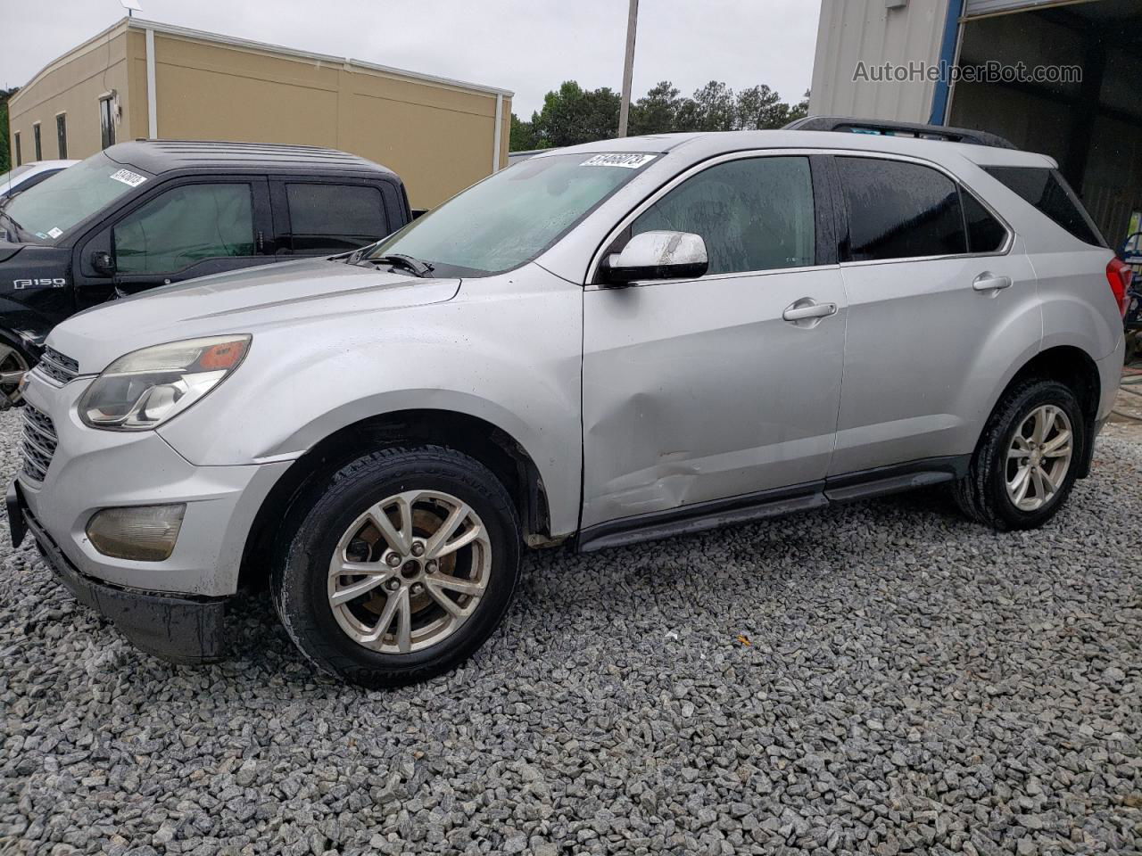 2017 Chevrolet Equinox Lt Серебряный vin: 2GNALCEK3H1572937