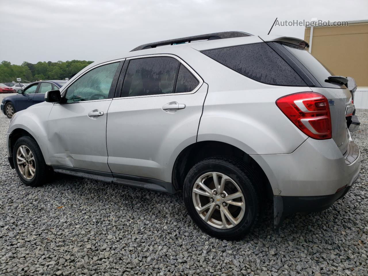 2017 Chevrolet Equinox Lt Серебряный vin: 2GNALCEK3H1572937