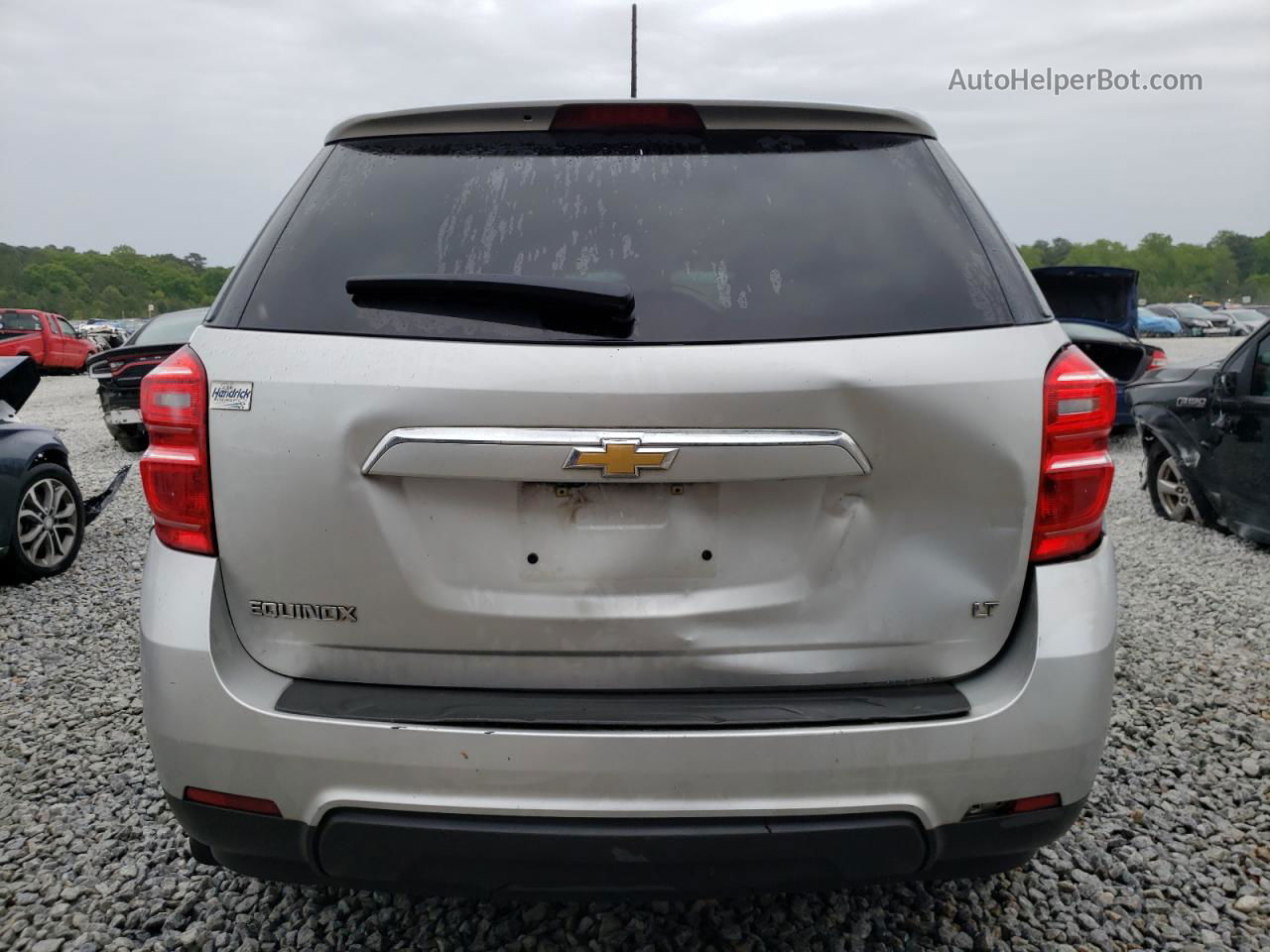 2017 Chevrolet Equinox Lt Серебряный vin: 2GNALCEK3H1572937