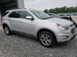 2017 Chevrolet Equinox Lt Серебряный vin: 2GNALCEK3H1572937