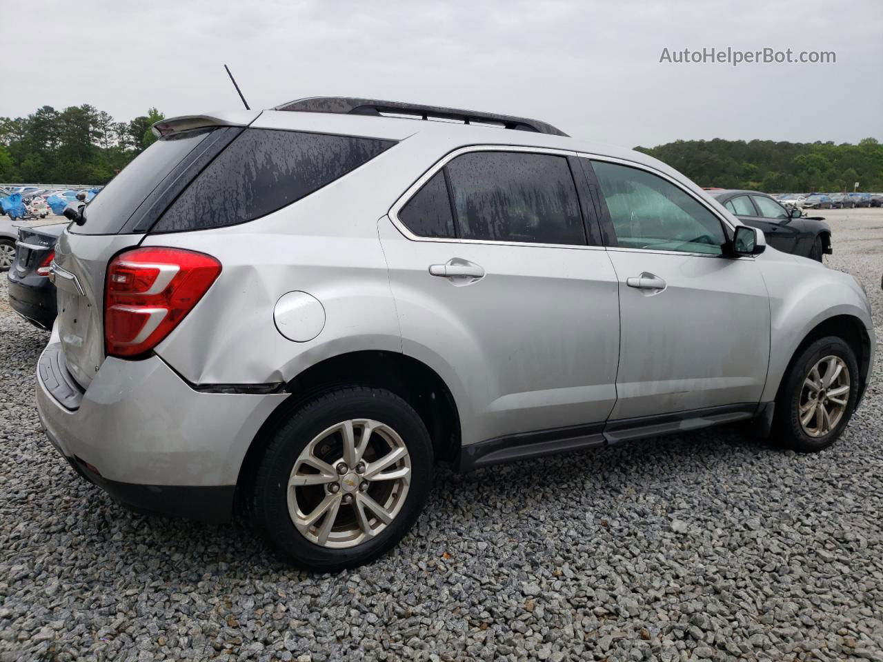 2017 Chevrolet Equinox Lt Серебряный vin: 2GNALCEK3H1572937