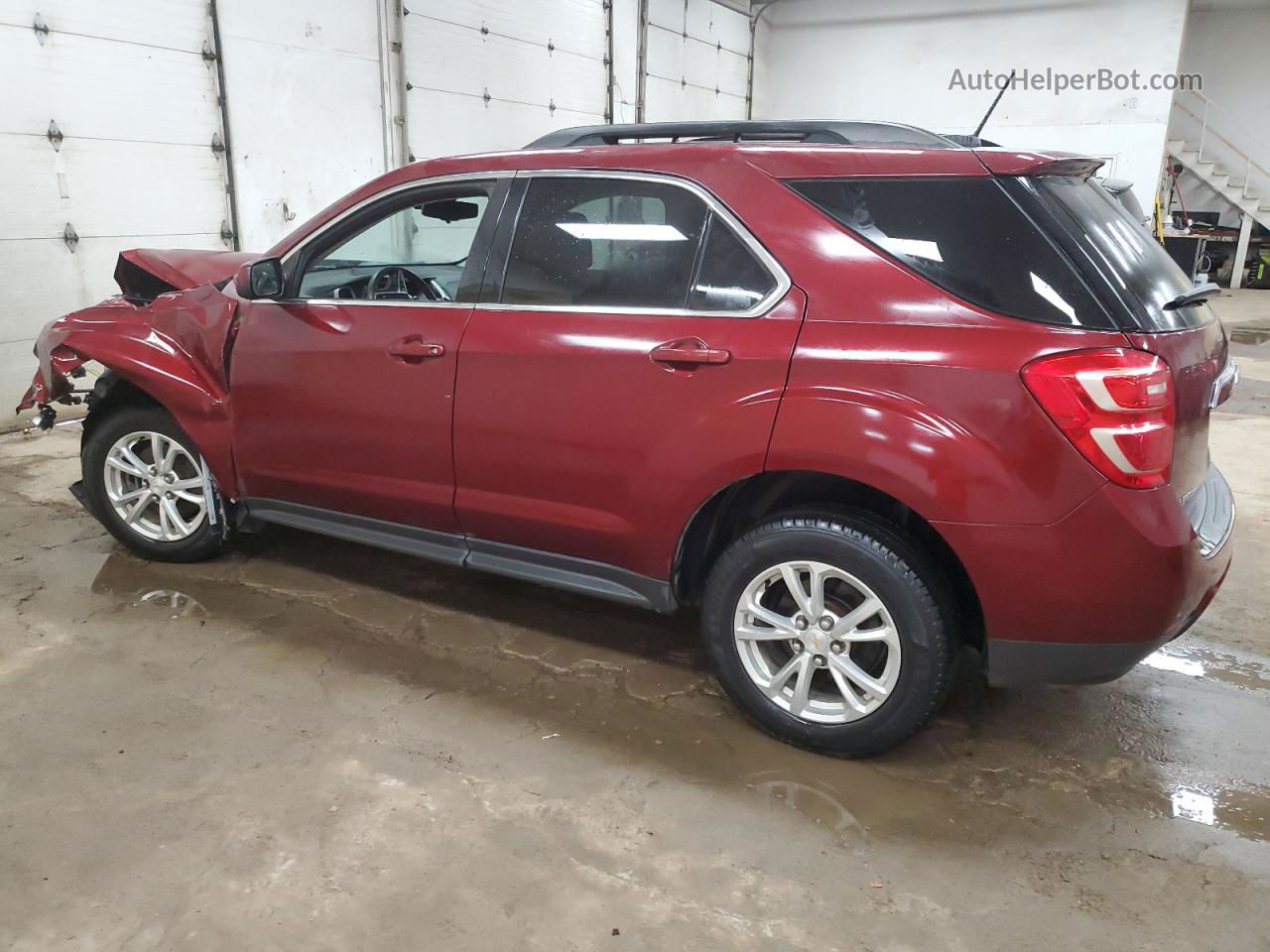 2017 Chevrolet Equinox Lt Red vin: 2GNALCEK3H1594923