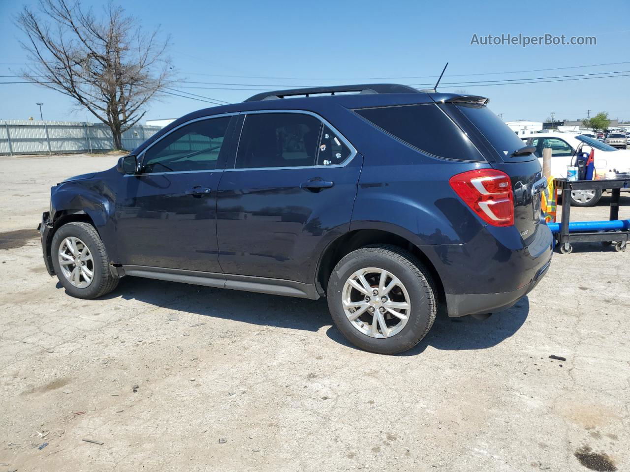 2017 Chevrolet Equinox Lt Blue vin: 2GNALCEK3H6106752