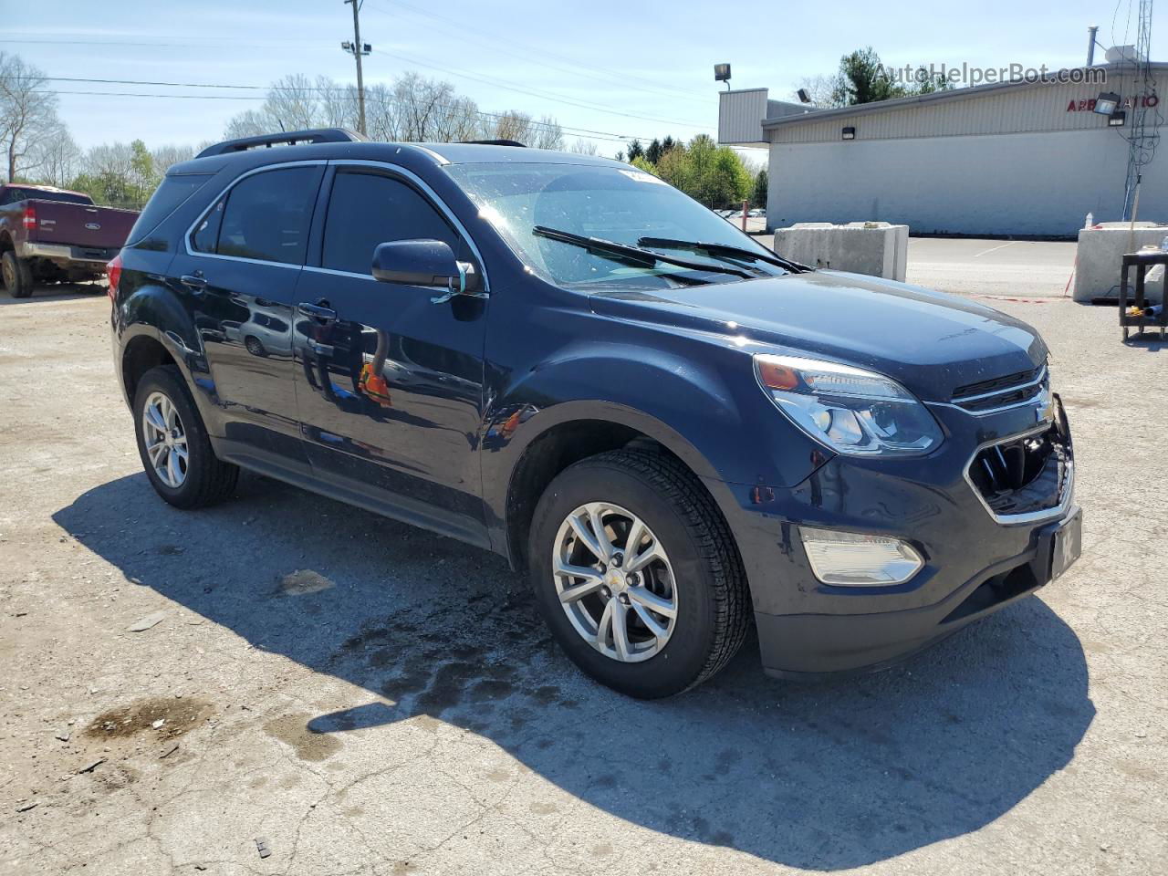 2017 Chevrolet Equinox Lt Blue vin: 2GNALCEK3H6106752