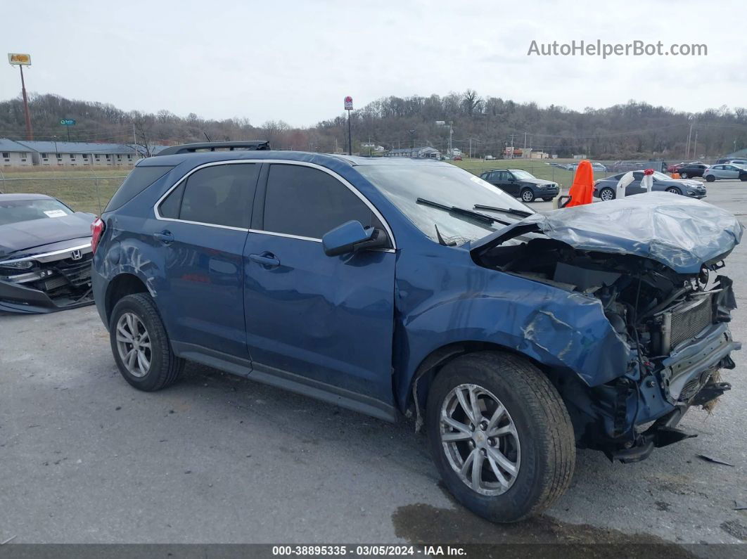 2017 Chevrolet Equinox Lt Blue vin: 2GNALCEK3H6185792