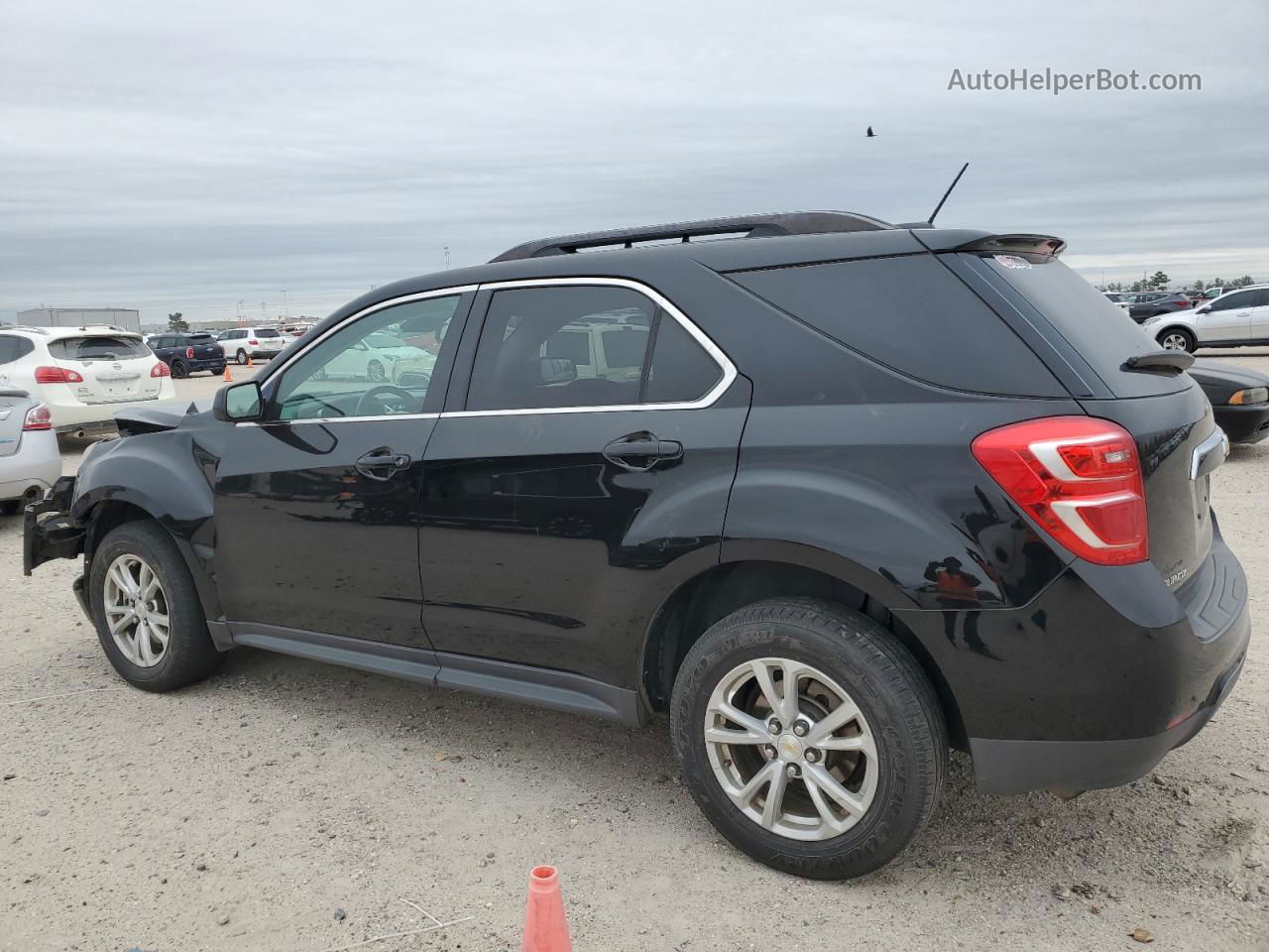 2017 Chevrolet Equinox Lt Черный vin: 2GNALCEK3H6242119