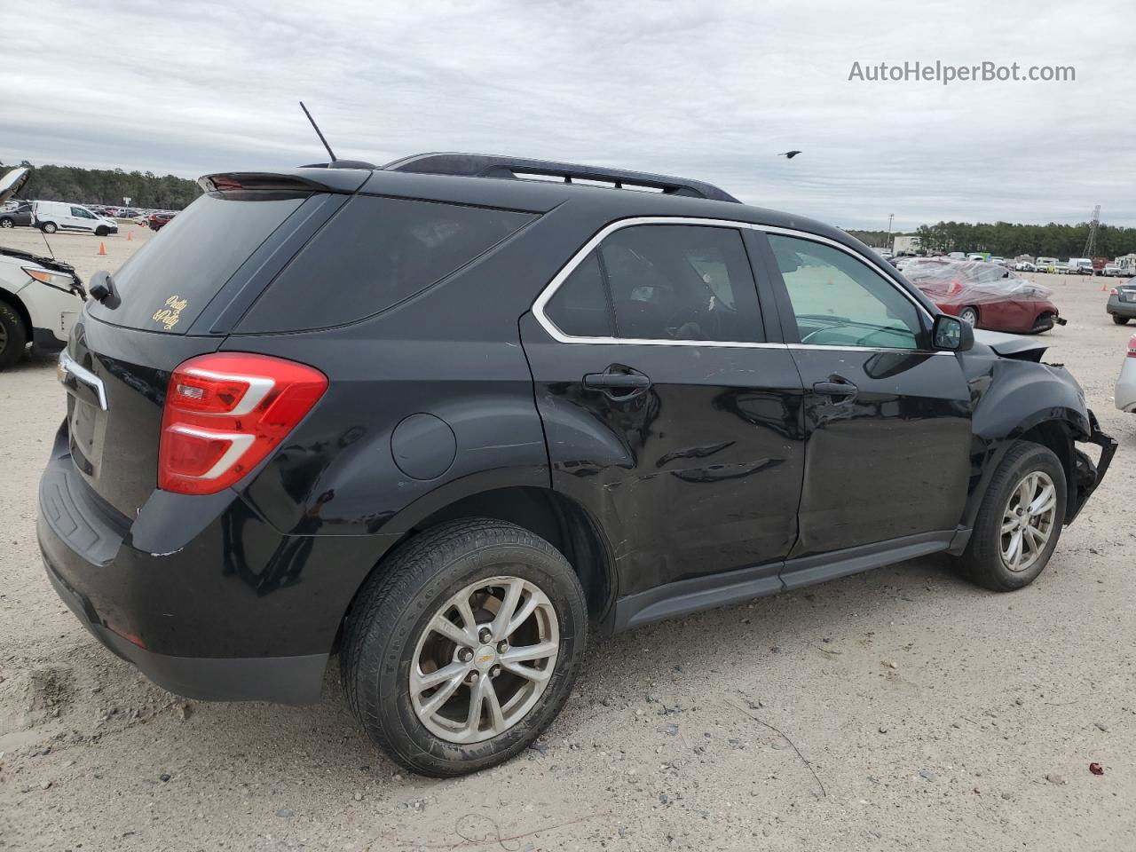 2017 Chevrolet Equinox Lt Черный vin: 2GNALCEK3H6242119