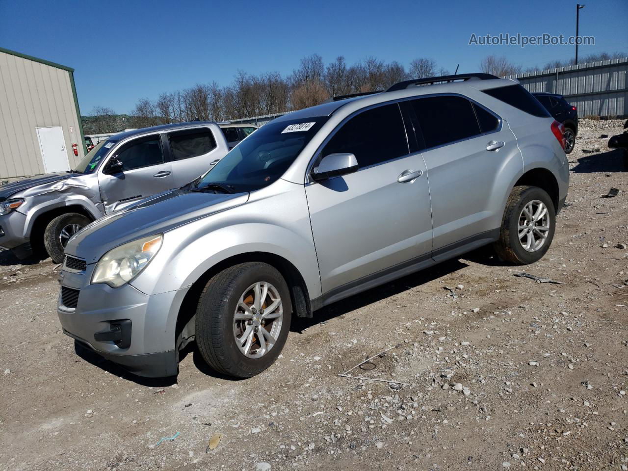 2016 Chevrolet Equinox Lt Silver vin: 2GNALCEK4G1120297