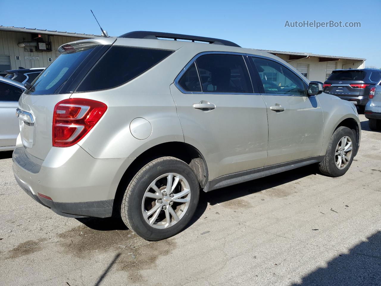 2016 Chevrolet Equinox Lt Silver vin: 2GNALCEK4G1122180