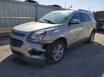 2016 Chevrolet Equinox Lt Silver vin: 2GNALCEK4G1122180